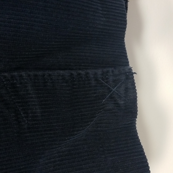 H&M (L.O.G.G.) sz 10 navy corduroy jacket w/elbow patches EUC - Picture 9 of 15